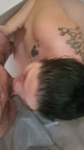 (OC) still has loads for me after draining him all day - free porn video