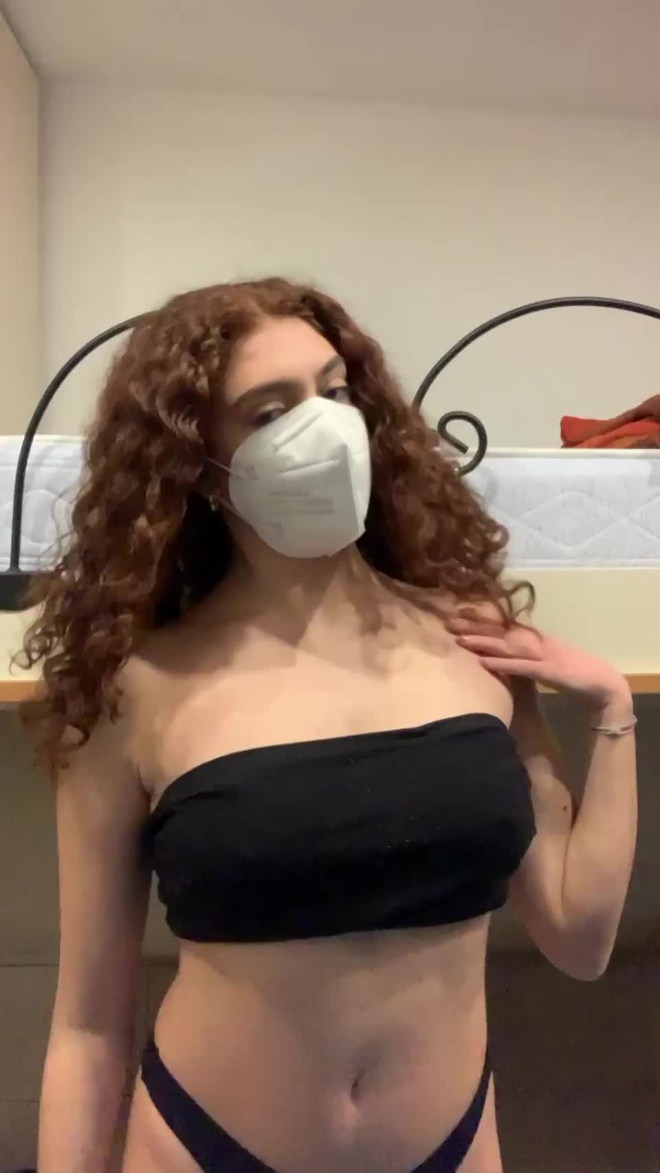 Just had my hair done, want to pull me around by it? I’m only little 🥰 - free porn video