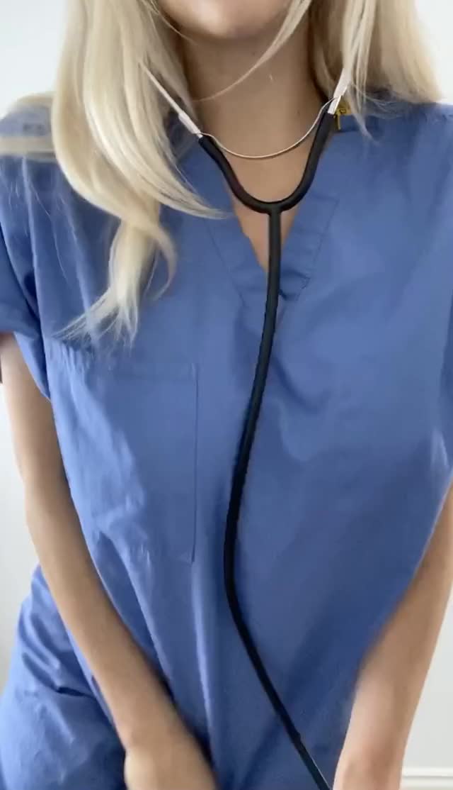 Let me take a closer listen to your chest while you take a closer look at mine.. - free porn video