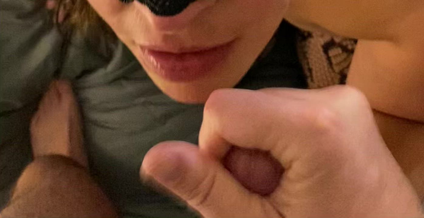 Paint my hotwife face and send me home 😈 - free porn video