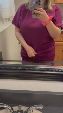 Think any of my patients noticed I wasn’t wearing a bra - free porn video