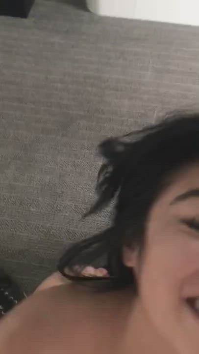 Asian babe excited for a facial (Reyna Morena) - free porn video