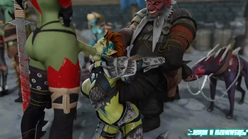 Zargala, Gala, Sachi (Baron Von Meowsberg) [Raid Shadow Legends] - free porn video