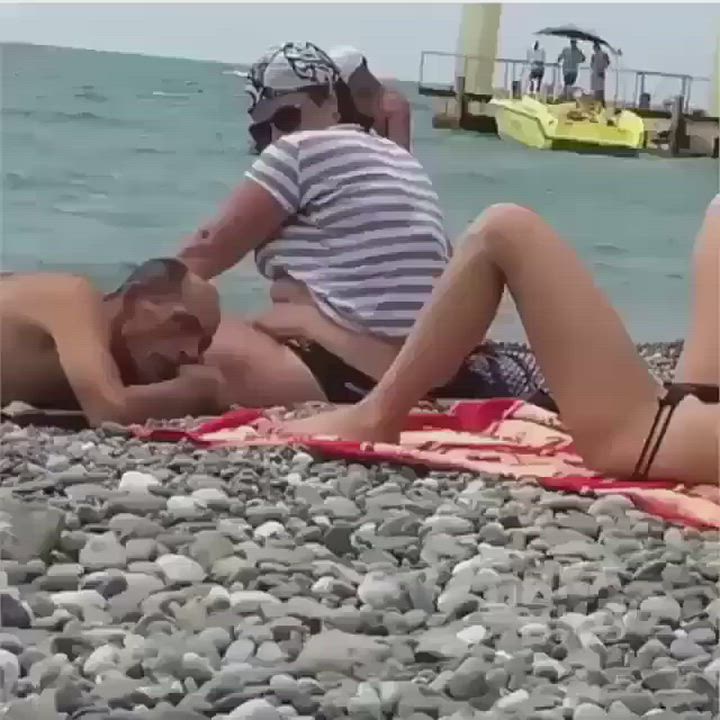 Old man remembering the good old times - free porn video