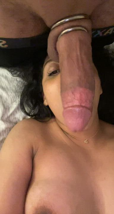 Thickest dick I suckd it was bigger than my head & hubby was keepin me so wet 🥰😋 - free porn video