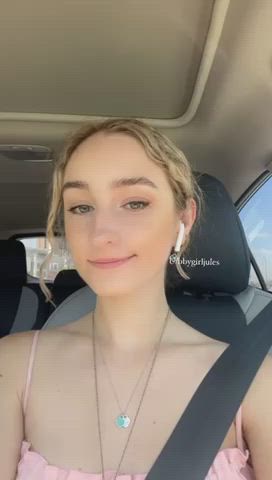 The roads a little bumpy, I think I need something to hold on to [GIF] - free porn video