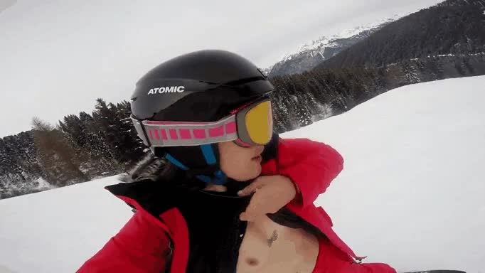 A for effort, B for boobies [gif] - free porn video