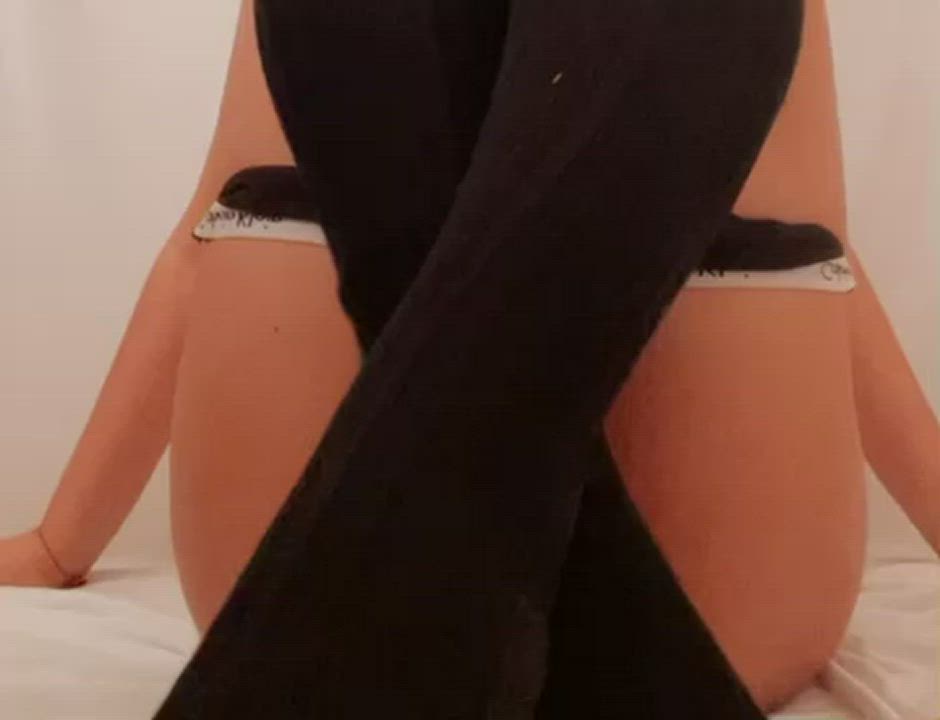 the thigh-high socks stay on when we’re fucking 😏👌🏼 - free porn video