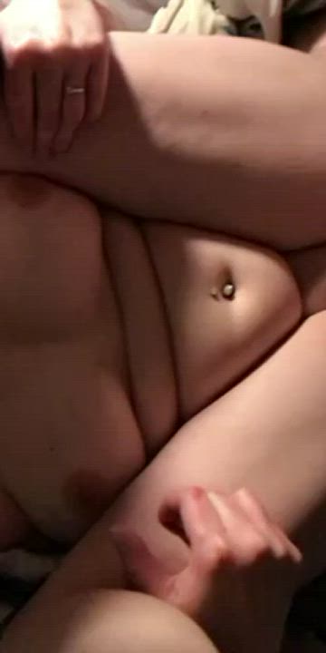 Exploding all over her tits - free porn video