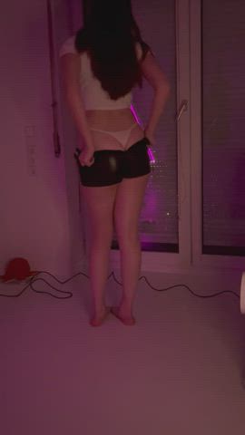 Some girls get dressed for the day, others get undressed - free porn video