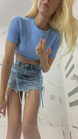 Help me take off my clothes, check my profile to see more 😇 - free porn video