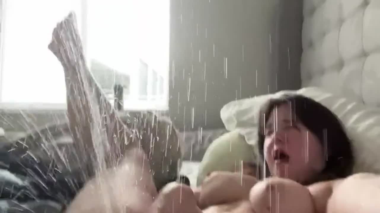 I got a surprise rainshower - free porn video