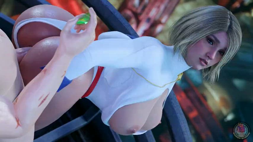 Power Girl “Kryptonized” teaser (Maiden Masher) [DC] - free porn video