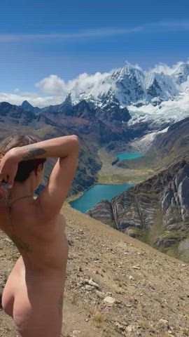 Playing naked with the Earth ✨ - free porn video