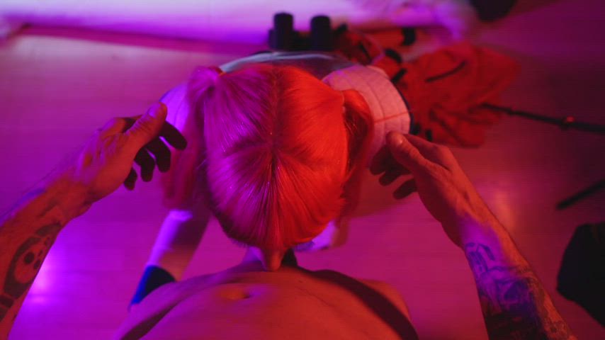 Using Her Pigtails as Handles - free porn video