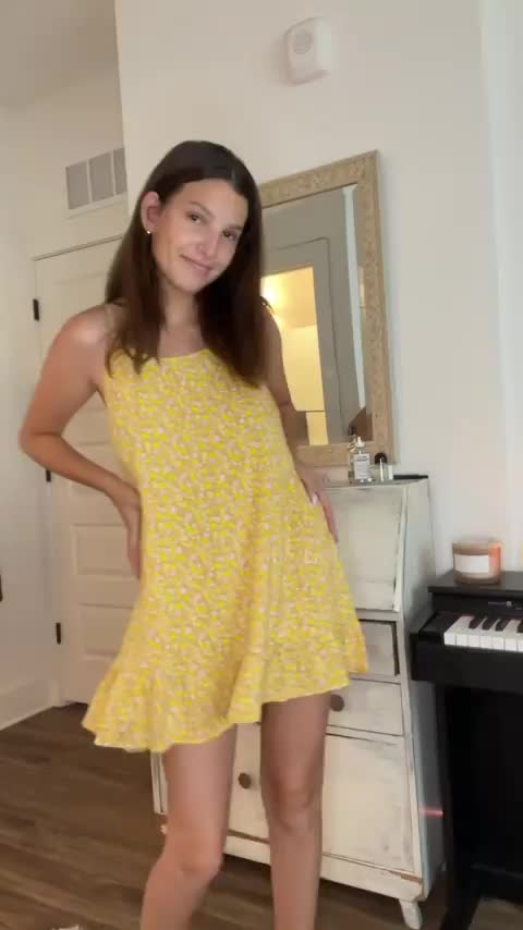 Why I love sundresses ☺️ - free porn video