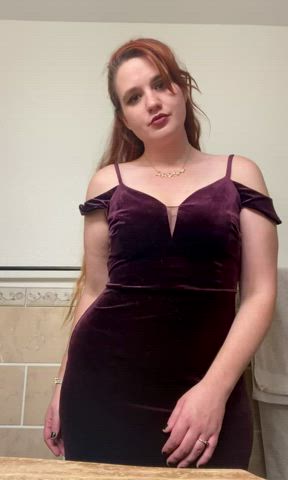 We go out on a date…How long before your hands wander under my dress? - free porn video