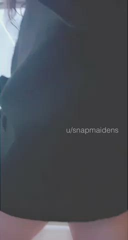 I wear big shirts so I don’t need underwear. My friends get lots of flashes. - free porn video