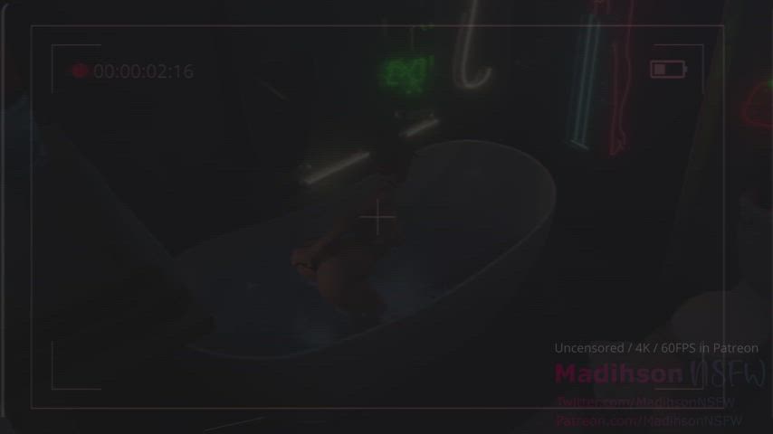 Tracer shower fun (MadihsonNSFW) [Overwatch] - free porn video