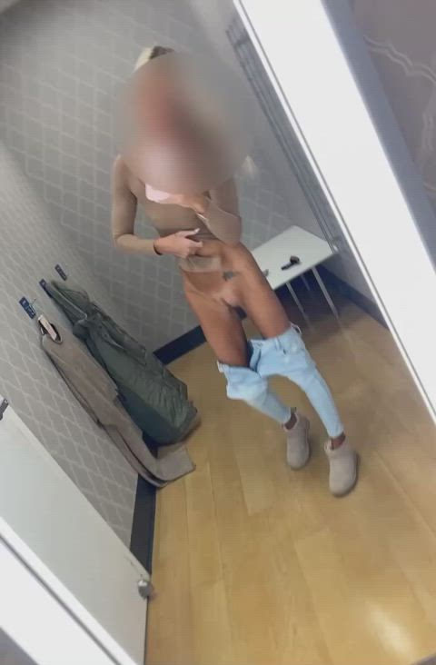 Wanna get naughty with me in this dressing room? - free porn video