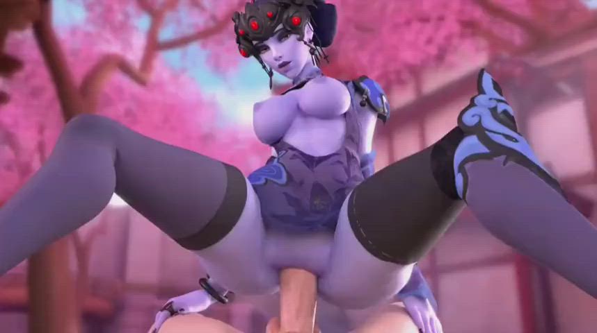 Widowmaker riding - free porn video