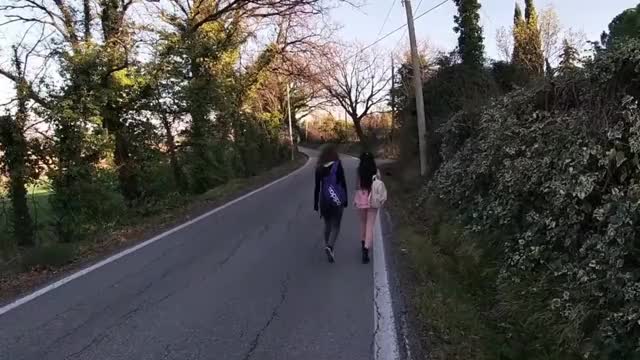 College Girl Fucked Infront Of Her Friend Outdoors - free porn video