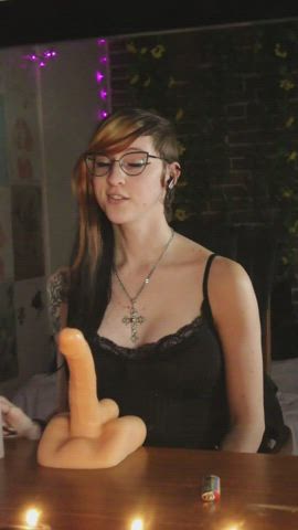 OK you got your cock infront of me, congrats. Wait seriously, you want me to touch that thing? You're so gross... What is Mommy gonna do with you... - free porn video