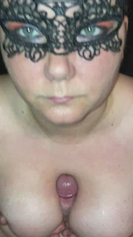 I couldn’t wait to fuck him with my tits and make him cum all over them 🥰 - free porn video
