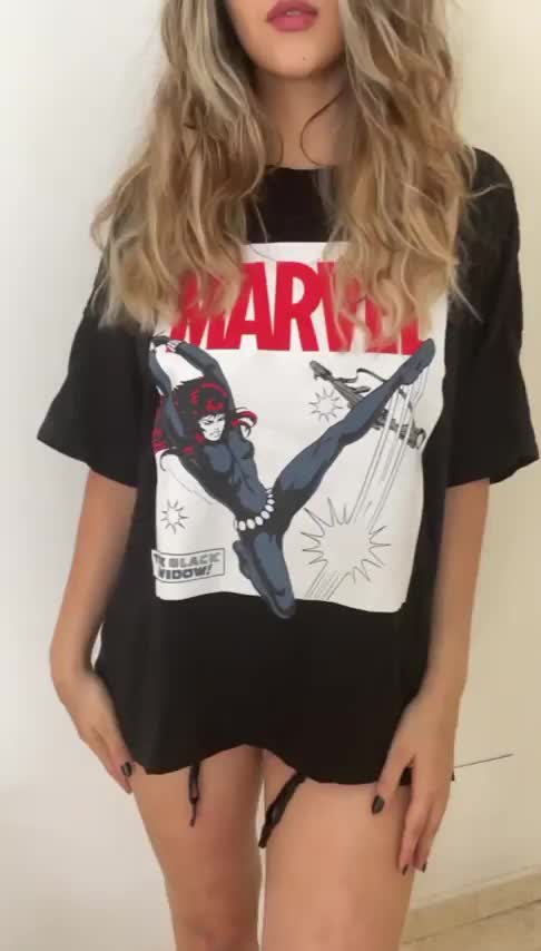 Wanna try my tits with my superpower? - free porn video