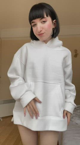 tiny tits and a cute ass were hiding here - free porn video