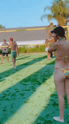Victoria Justice perfect Ass in Bikini - free porn video