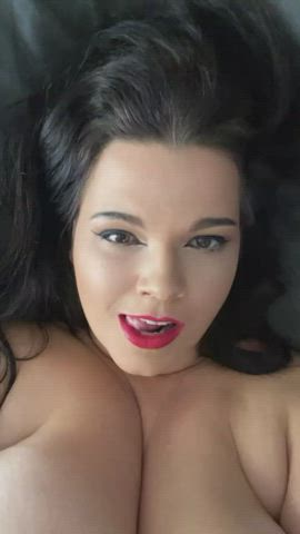 Are my tits big enough fr you to accept me as your fuckdoll? - free porn video
