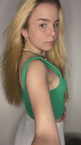 are tiny blonde teens with small boobs even attractive - free porn video