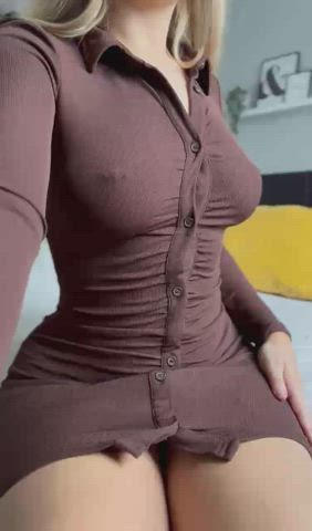 My favourite dress for a date - free porn video