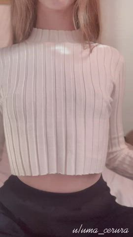 My nipples are so sensitive... wanna play with them? <3 - free porn video