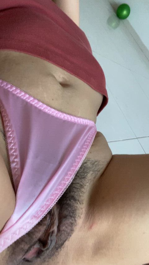 My pussy hair is growing back, do you like the idea? - free porn video