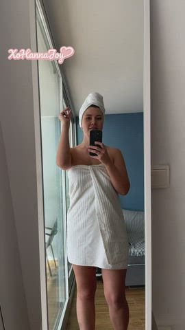 Just got out of the shower ;) - free porn video