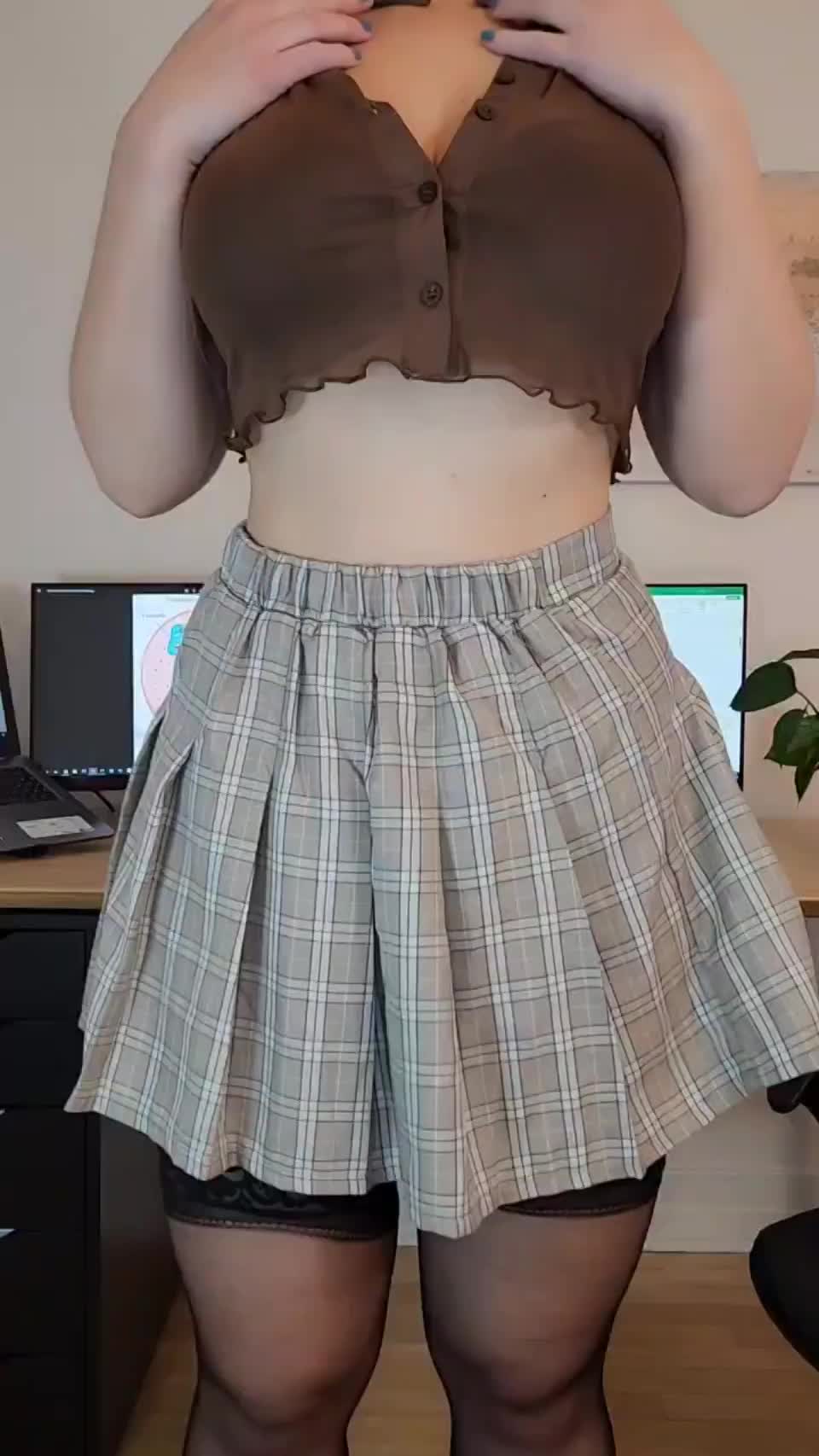 your pale teacher wants a fuck at school - free porn video