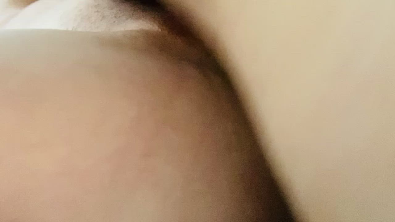 My hubby’s big dick spreading my ass open - free porn video