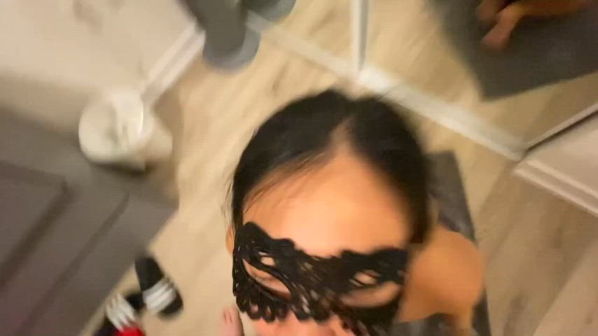 My mouth is always open for him to finish in - free porn video