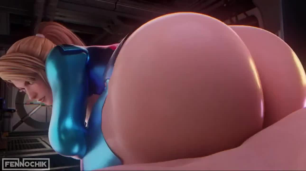 Samus Aran Fast Ass Work (Fennochik, Audiodude) [Metroid] - free porn video