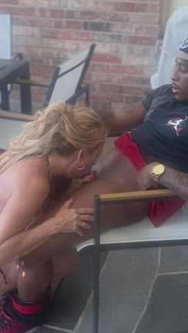 Someone caught me outside - free porn video