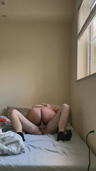 She loves when I hold her against me and pound her tight pussy with every inch 😩 - free porn video