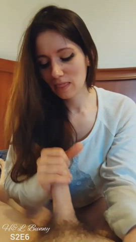 I love how fast I can make him cum 😁 - free porn video