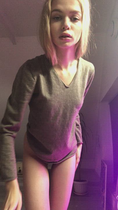 I know guys love big tits..but small ones deserve love as well - free porn video