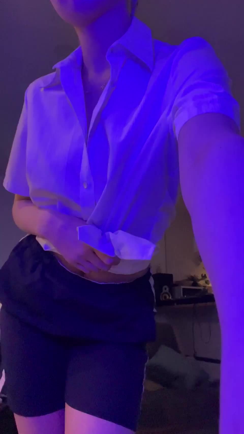 Petite girl with petite assets. Let’s hope you can handle how tight I am 😉 - free porn video