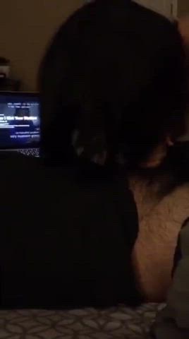 Wife sucking it like a pro and emptying me out - free porn video