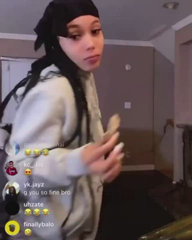 I love the way Coi Leray’s ass jiggles - free porn video