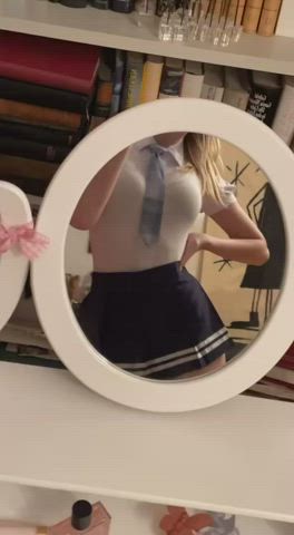 Just me in my new skirt - free porn video