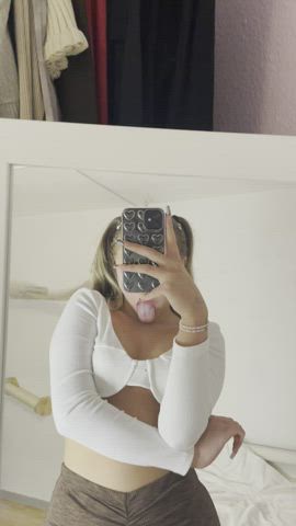 cum on my tongue with your whole load daddy - free porn video